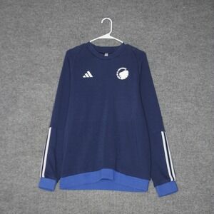 Adidas FC Copenhagen Sweatshirt Mens M Blue Excellent Soccer Training Pullover